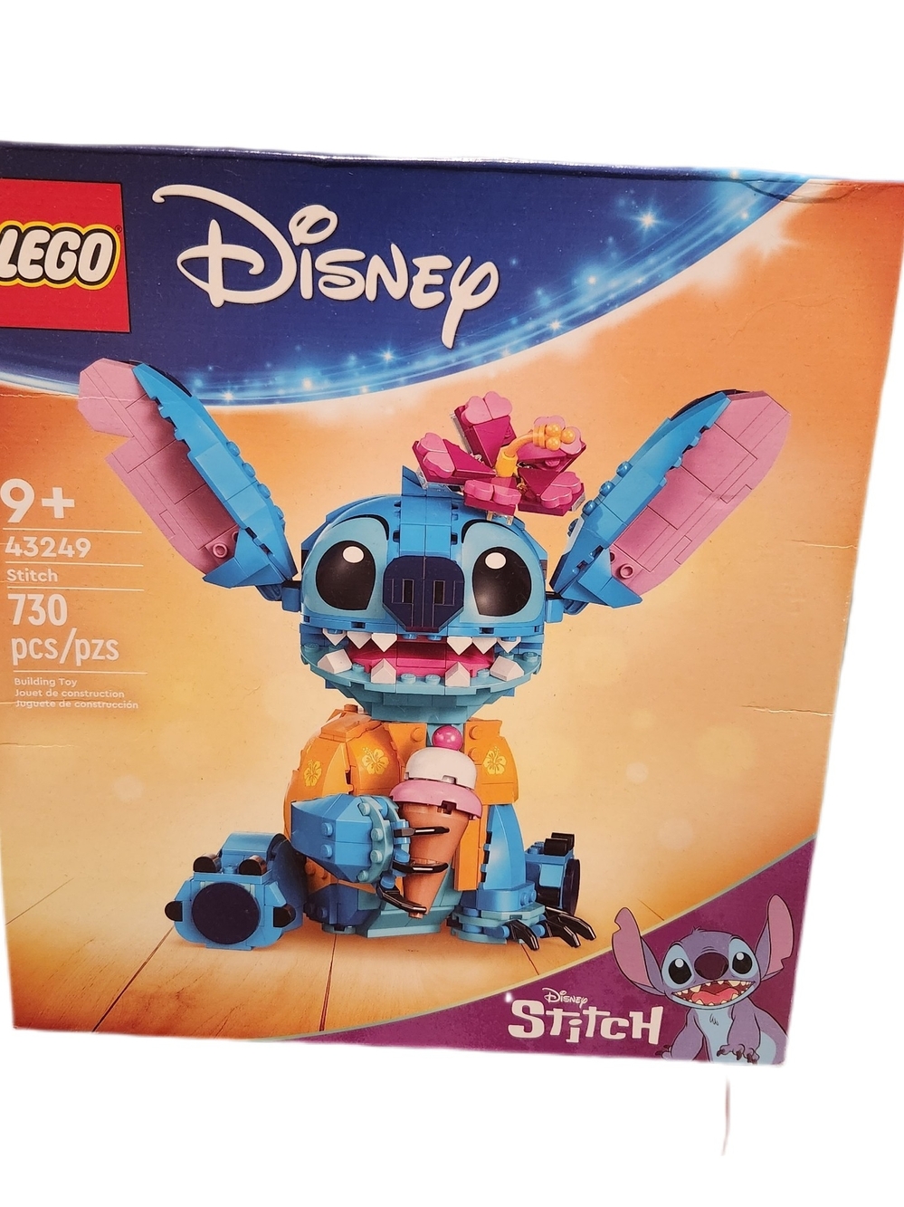 LEGO Disney Stitch 43249 Building Set 730 Pieces Age 9+ Brick Separator